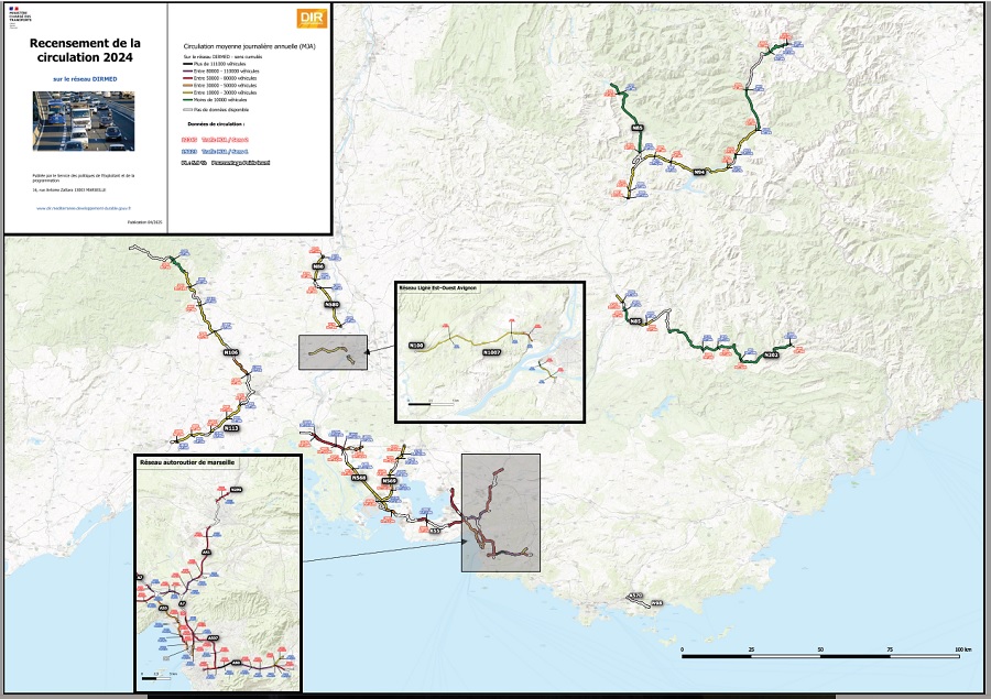 Recensement pour l’année 2024 - Document extrement volumineux, contactez la DIRMED pour y acceder : relations-usagers.dirmed@developpement-durable.gouv.fr 