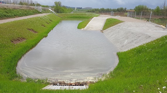 Bassin hydraulique finalisé