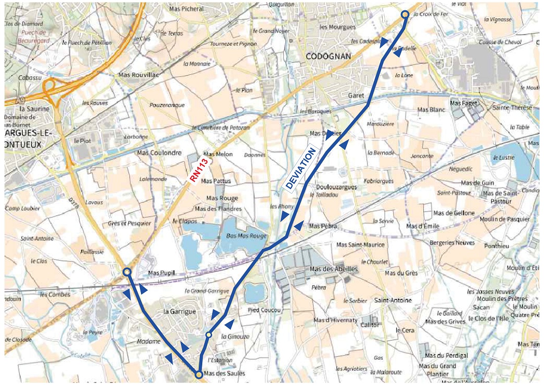 Plan de la Déviation